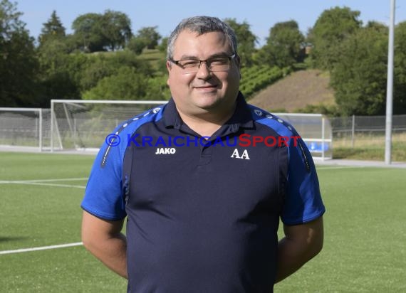 Mannschaftsfoto Saison 2019/20 Fussball Sinsheim - TSV Angelbachtal (© Kraichgausport / Loerz)